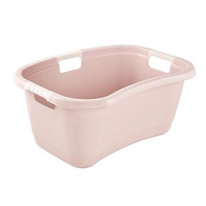 Keeeper Bac à Linge Ergonomique, Poignées Antidérapantes, 50 L, Janne, Nordic Pink