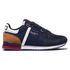 Image de Pepe Jeans London Sydney Combi Boy AW21, Sneaker, 595NAVY, 33 EU