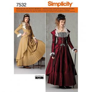 Simplicity Patron 2172 - Déguisement Costume robe historique(...) -