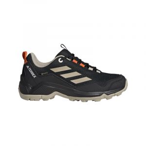 Adidas Femme Terrex Eastrail Gore-TEX Hiking Shoes Low, Core Black/Wonder Beige/Semi Impact Orange, 42 EU