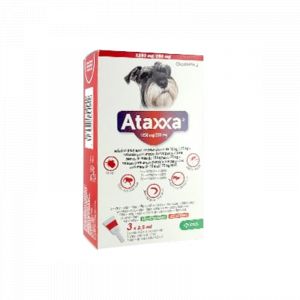 KRKA Ataxxa 1250 mg / 250 mg Solution Spot-On Chiens 10-25 kg