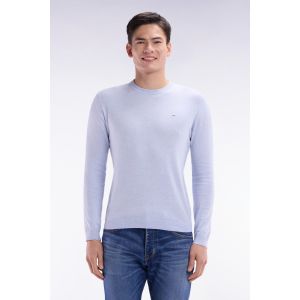 Eden Park Pull droit Fresco Rond uni en coton