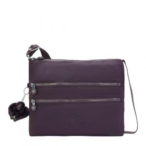 Kipling Alvar, Sac à bandoulière de Taille Moyenne, 4.5 x 80 x 38 cm, Ultimate Plum (Violet)