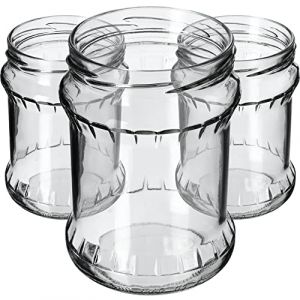 Kadax - 48x Pot en Verre 500 ml Bocaux Mason Pot Miel Confiture Jus de Concombres