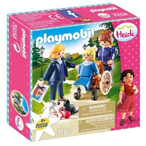 Playmobil 70258 - Heidi - Clara avec son père et Mlle Rottenmeier - 2020