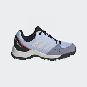 Adidas Terrex Hyperhiker Low J - Chaussures randonne enfant Blue Dawn Grey One Solar Gold 28