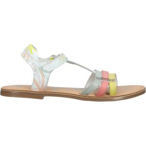 Kickers Gar&ccedil;on Fille DIAMANTO Sandale, Blanc Sunshine, 24 EU