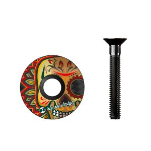 Image de Riesel design Stem:cap pour jeu de direction, los muertos Accessoires direction