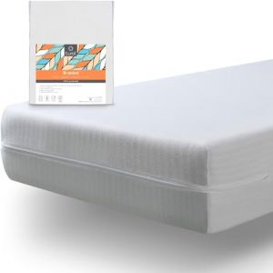 Tural - Housse de Matelas Extra élastique et résistante. Protège Matelas/Rénove Matelas avec Fermeture éclair. Lot de 2 80x190/200cm