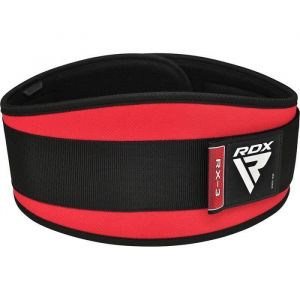 Ceinture RDX Weight Lifting Belt rose noir - XL