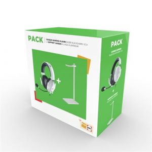 Razer Pack FNAC Blackshark V2 X Blanc - filaire Esports Multiplateforme, Microphone Cardioide RZ04-03240700-R3M1 + Support casque en aluminium