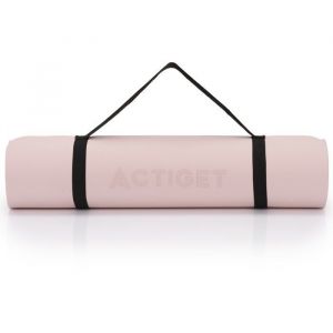 Actiget Tapis De Yoga, Exercice De Fitness, Antid&eacute;rapant, 183x61 Cm, Matelas Pilates, Rose Clair