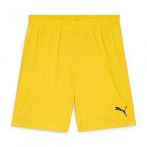 Puma TeamGOAL Shorts, Short en Maille Adultes Unisexes, Faster Yellow Black, 705752