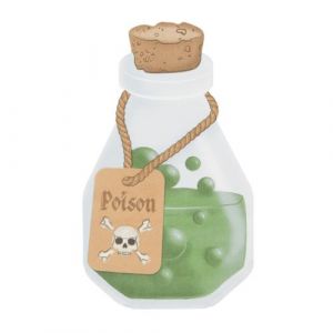 Ruedelafete 16 serviettes papier potion apprenti sorcier 33cm - partypro 913312
