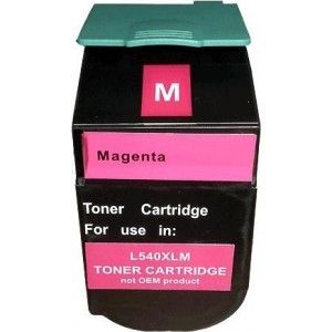 Toner compatible Lexmark C540H2MG - Couleur : Magenta