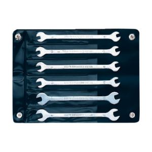 Bahco JEU DE CL&Eacute;S PLATES DOUBLES &Eacute;LECTRONIQUES 6 PCS LONGUES+MINCES - 1933M/6T