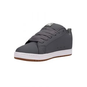 DC Shoes Homme Court Graffik Basket, Gris/Blanc, 41 EU