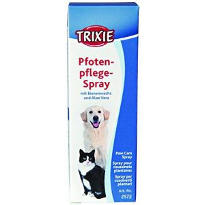 Trixie Spray soin coussinets, pattes chien, 50 ml avec cire d’abeilles et aloe vera,