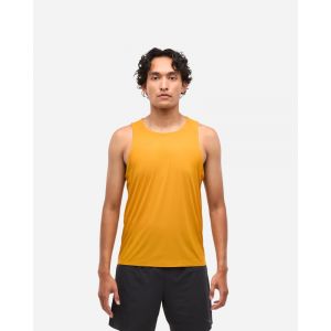 Hoka Débardeur de running Airolite pour Homme en Varisty Yellow Taille S | Débardeurs