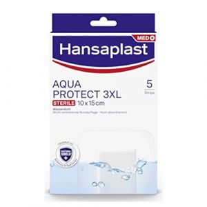 Image de Hansaplast Aqua Protect Wundverb.steril 10x15 cm 5 St