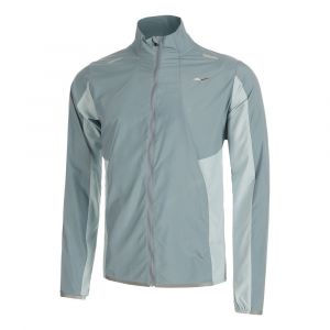Mizuno Tech Light Jacket Veste Running Hommes - Bleu Petrol, Taille L