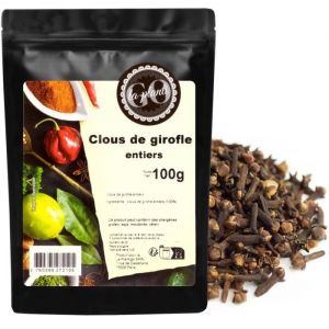 Clous de girofle entiers 100 g- LA PLANTIGO