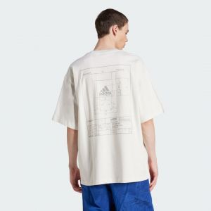 Adidas Originals EQT Graphic T-Shirt, White - Taille L