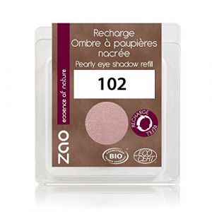 Zao MakeUp Recharge Ombre &agrave; Paupi&egrave;res Nacr&eacute;e 102 Pinky Beige - 3 g