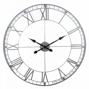 Image de Declikdeco Horloge Gris D90cm NEPTU