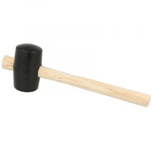 Picard Marteau en caoutchouc 1100g, avec manche en fr&ecirc;ne &Oslash; 90 mm