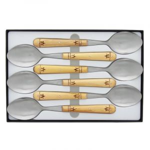 Coffret de 6 cuillers table Nontron