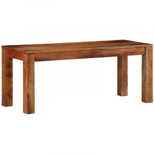 VidaXL Banc 110 cm bois massif d'acacia
