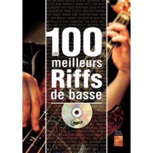 Image de Play Music Publishing TAUZIN BRUNO - LES 100 MEILLEURS RIFFS DE BASSE + CD