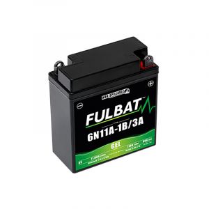 Fulbat Batterie moto Gel 6N11A-1B / 6N11A-3A 6V 11Ah