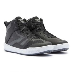 Dainese Homme Suburb Air Shoes Chaussure de Moto Été, Textile, White/Iron Gate, 41 EU