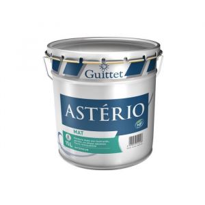 Guittet Peinture murale Asterio Mat Blanc - 15L