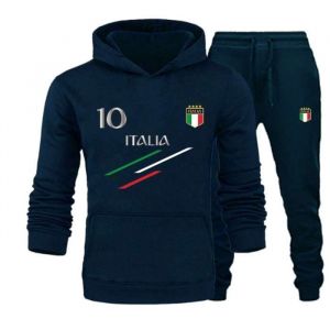 Jogging Surv&ecirc;tement Enfant Italie Bleu Marine (Taille 5/6 Ans,Couleur Bleu)