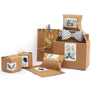 Graine Créative Kit Calendrier de l'Avent DIY - 24 boîtes