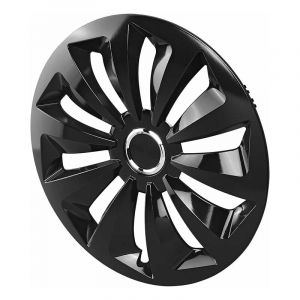 ProPlus Mobilibrico - Enjoliveur De Roue Fox Noir 15 Pouces