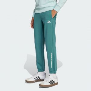 Adidas Pantalon Molleton Boys Slogan Enfants, pointure 140 cm - Taille 140 cm