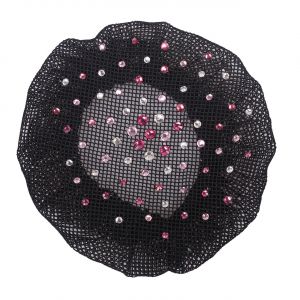 Résille pour chignon QHP Rhinestone