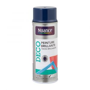 Nuance Peinture aerosol - Bleu nuit - Brillant - 400ml