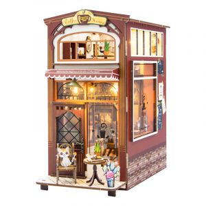 Dam Caf&eacute;t&eacute;ria. Maquette 3d r&eacute;aliste avec de grands d&eacute;tails et des lumi&egrave;res led.