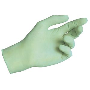 Mapa Gants jetables 995 en latex non poudrés - 24,5 cm - taille 7-7,5 - boîte de 100