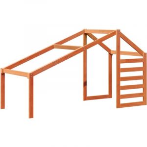 VidaXL Toit de lit pour enfants 198x97x113 cm bois de pin massif