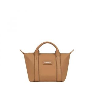 Hexagona Sac cabas porté main TARA Tan Tess marron