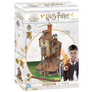 University Games Harry Potter The Burrow Puzzle 3D, 08436