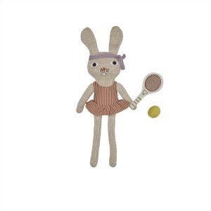 Peluche Mini de tennis Miew Rabbit en coton bébé OYOY Living Design