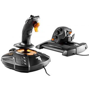 ThrustMaster T.16000M FCS Hotas Joystick Mac,PC Noir