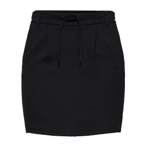 Image de Only Jupe coupe mini avec lien à la taille Noir - Taille 42